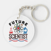 Future Scientist PopSocket Schlüsselanhänger (Rückseite)