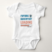 Future Scientists Laden Funny Personalisiert Unise Baby Strampler (Vorderseite)