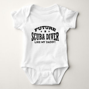 Future Scuba Diver Baby Strampler
