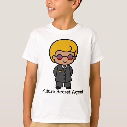 Future Secret Agent Man T-Shirt (Vorderseite)