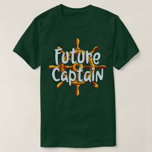 Future Ship Captain T-Shirt (Design vorne)