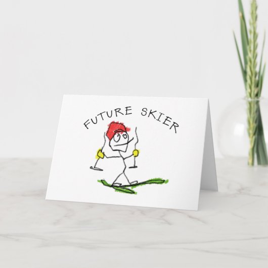 Future Skier Karte (Vorderseite)