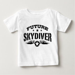 Future Skydiver Baby T-shirt