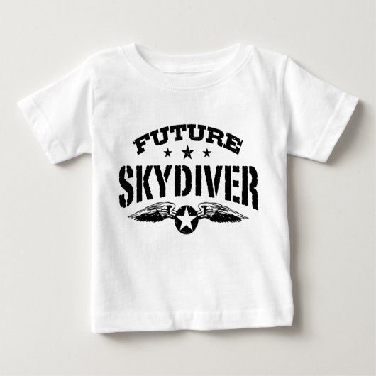 Future Skydiver Baby T-shirt (Vorderseite)