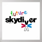 Future Skydiver Poster (Vorne)