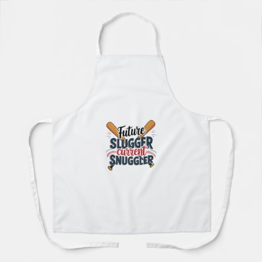 Future Slugger, Current Snuggler Artwork Schürze (Vorderseite)