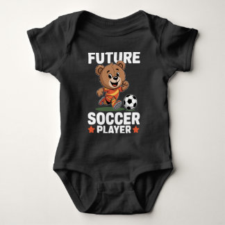 Future Soccer Player Baby Strampler