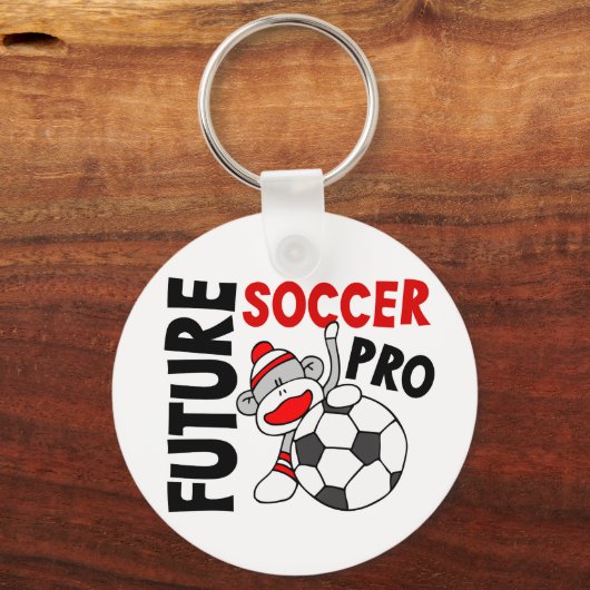 Future Soccer Pro Sock Monkey Schlüsselanhänger (Vorderseite)