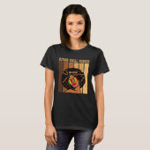 Future Social Worker Afro African Women Black Hist T-Shirt (Vorne ganz)