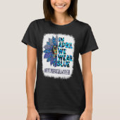 Future Social Worker In April We Wear Blue Autism T-Shirt (Vorderseite)