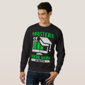 Future Social Worker Masters Of Social Work MSW Gr Sweatshirt (Vorne ganz)