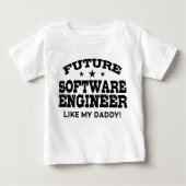 Future Software Engineer Baby T-shirt (Vorderseite)