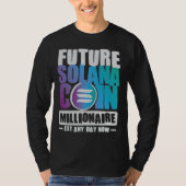 Future SOLANA Coin Millionaire T-Shirt (Vorderseite)