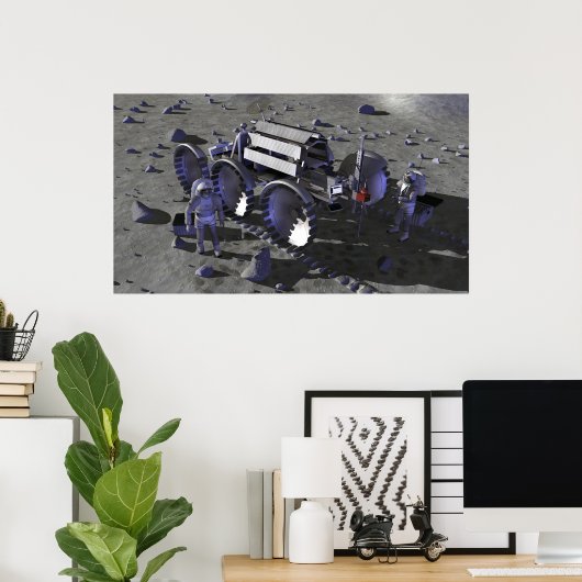 Future space exploration missions 13 poster (Heimbüro)