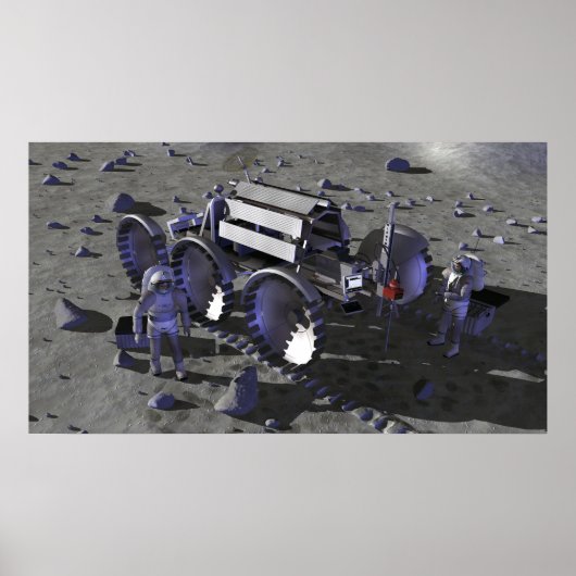 Future space exploration missions 13 poster (Vorne)