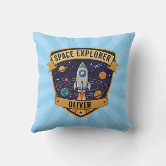 Future Space Explorer Kissen (Rückseite)