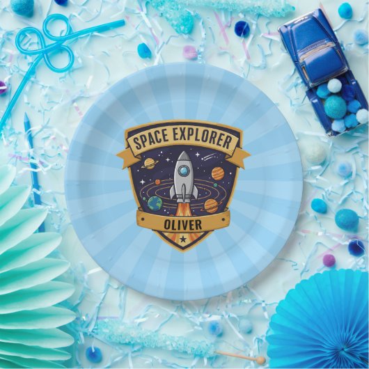 Future Space Explorer Pappteller (Party)