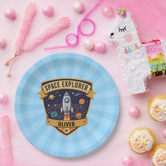 Future Space Explorer Pappteller (Party)