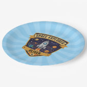 Future Space Explorer Pappteller (Schrägansicht)