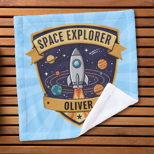 Future Space Explorer Waschlappen