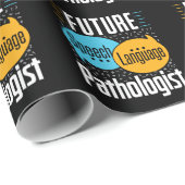 Future Speech Pathologe SLP Geschenkpapier (Rolleneckpunkt)