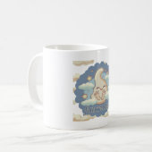 Future Star - Dreamy Baby Footprints Kaffeetasse (Vorderseite Links)