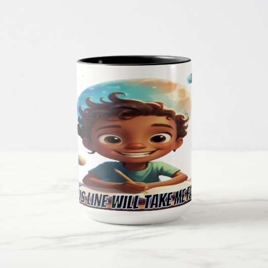 Future Star Kids Space Learning Tasse (Zentrum)