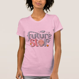 Future Star - Niedliche Baby Footprints T-Shirt