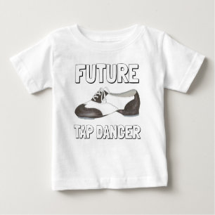 Future Stich Dancer Oxford Stich Shoes Tance Teach Baby T-shirt
