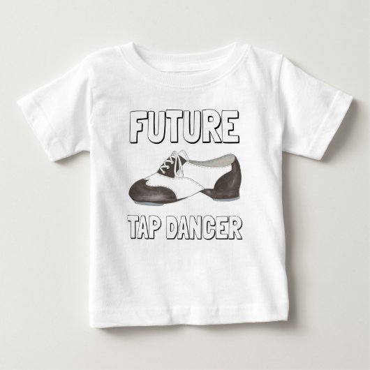 Future Stich Dancer Oxford Stich Shoes Tance Teach Baby T-shirt (Vorderseite)