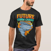 Future Storm Chaser Tornado Hurricane Thunderstor T-Shirt (Vorderseite)