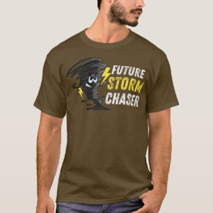 Future Storm Weather Chaser Tornado Kinder T-Shirt