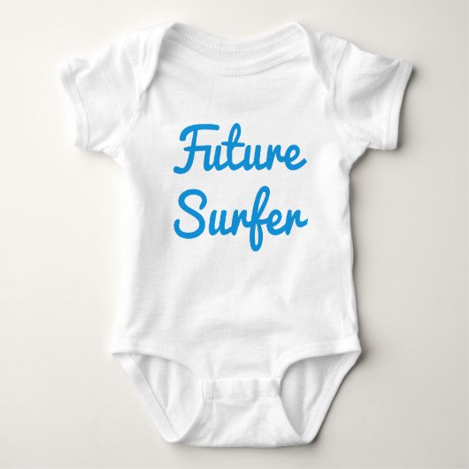 Future Surfer Baby Bodysuit Baby Strampler (Vorderseite)