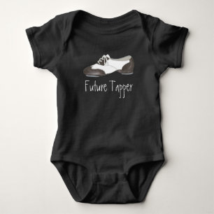 Future Tapper Steche Tanzlehrer Schuhtänzer Baby Strampler