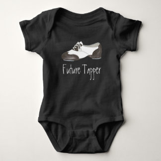 Future Tapper Steche Tanzlehrer Schuhtänzer Baby Strampler