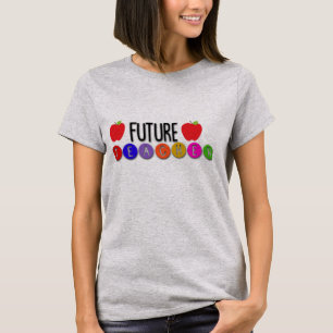 Future Teacher Apple Design T - Shirt
