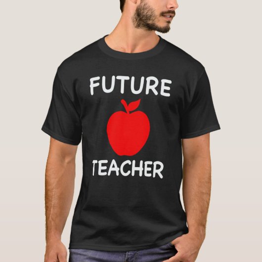 Future Teacher Cute Teaching Education Student T-Shirt (Vorderseite)