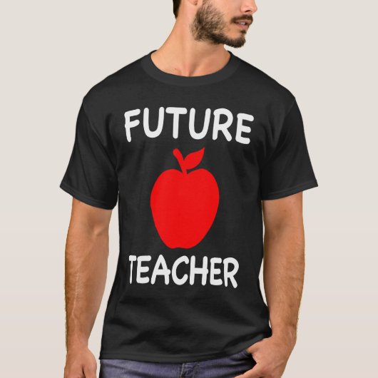 Future Teacher Cute Teaching Education Student T-Shirt (Vorderseite)