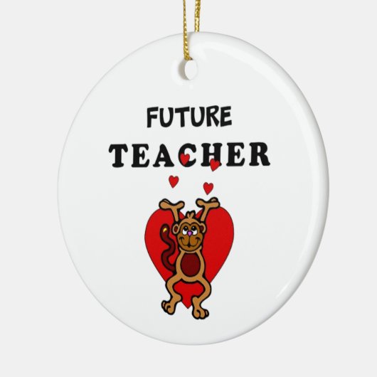 Future Teacher Keramik Ornament (Links)