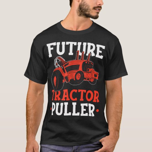 Future Tractor Puller Tractor Pulling Tractorpulli T-Shirt (Vorderseite)