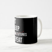 Future Trading Stock Market Kaffeetasse (VorderseiteRechts)