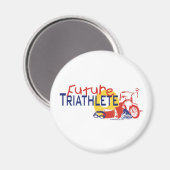 Future Triathlete Magnet (Vorderseite/Rückseite)