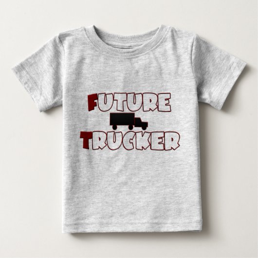 Future Trucker Baby T - Shirt (Vorderseite)