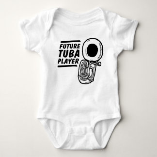 Future Tuba Player Baby Strampler