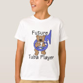 Future Tuba Player/ Bär T-Shirt (Vorderseite)