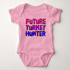 Future Turkey Hunter Baby Bodysuit Baby Strampler
