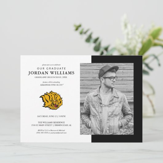 Future UAPB Golden Lions Graduate Ankündigung (Stehend Vorderseite)