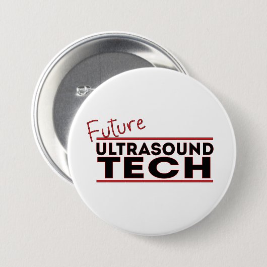 Future Ultrasound Tech Button (Vorne & Hinten)