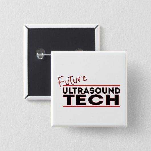 Future Ultrasound Tech Button (Vorne & Hinten)