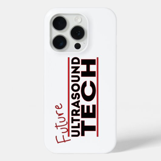 Future Ultrasound Tech Case-Mate iPhone Hülle (Rückseite)